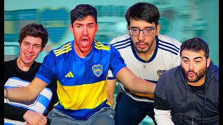 Atlético Tucumán 1 Boca 0  Reacciones de Amigos  Liga Argentina 2024 [upl. by Ahsekin366]