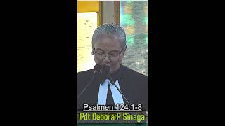 Khotbah Minggu Pdt Debora Sinaga Psalmen12418 Pangurupion tu hita sian Jahowa Kadep Diakonia HKBP [upl. by Keith144]