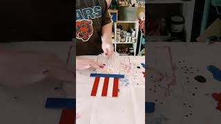 DIY Paint stick Uncle Sam decor [upl. by Aicenav69]