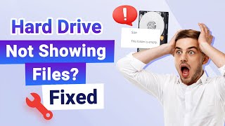 Hard Drive Not Showing Files Though They Still Exist  Fixed [upl. by Ennairrac]