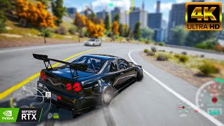 Black Nissan Skyline GTR R34🖤 CarX Street Pc  Drift Gameplay🔥4K [upl. by Enaled]