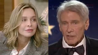 Calista Flockhart Explains Harrison Fords Emotional Moments [upl. by Barbette]