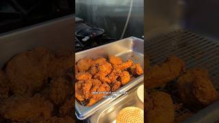 The little engine that could 😭🥹😍 restaurant food friedchicken lasvegas organic [upl. by Braeunig]