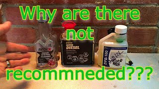 Why do manufacturers not recommend a fuel additive [upl. by Nnaeirb878]