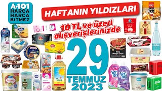 A101 29 TEMMUZ 2023 KATALOĞU  A101 İNDİRİMİ HAFTANIN YILDIZLARI  A101 TEMİZLİK GIDA İNDİRİMLERİ [upl. by Tedmund]