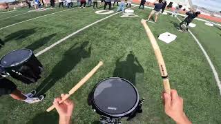 CMHS Marching Band 2022 Snare Cam  Max Scherl [upl. by Settle]