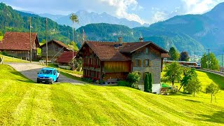 🇨🇭Switzerland Village Tour  Lungern  Most beautiful Village In SWITZERLAND [upl. by Kline448]