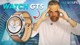 Watch GT 5 erster Test der edlen HuaweiSmartwatch  Fazit nach 10 Tagen [upl. by Adnulahs886]