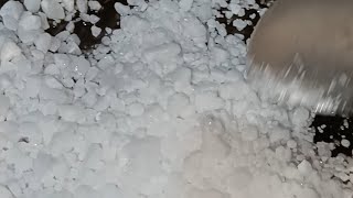 Satisfying napthalene melting asmr mothball asmrvideo meltingnapthalene viralvideo youtube [upl. by Asiil]