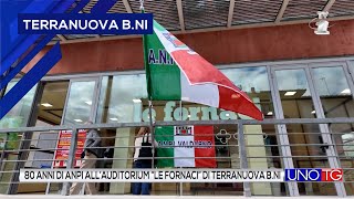 80 anni di ANPI allAuditorium quotLe Fornaciquot di Terranuova Bni [upl. by Arimaj]