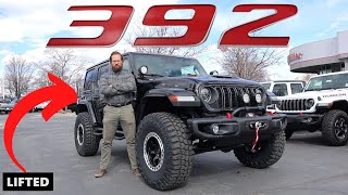 Lifted 2024 Jeep Wrangler Rubicon 392 Insane 100000 Wrangler [upl. by Horbal]