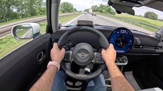 2024 MINI Cooper S 🇬🇧 F66 20 204hp 0100 POV Test Drive [upl. by Aerdnael]