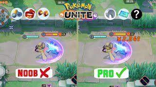 Aegislash Correct Build for Brutal Damage 1 minutes Tips  Aegislash build Pokemon unite [upl. by Ayrolg37]