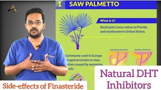 Sideeffects of Finasteride  Natural DHT inhibitors  Dr Alok Sahoo  Dutasteride Finasteride [upl. by Ylloj]