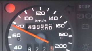 Peugeot 309 diesel passage des 500000km en live [upl. by Kane171]