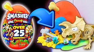 ZURU Smashers Epic Dino Egg  UNBOXING [upl. by Nosrettap305]