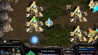 StarCraft Brood War FPVOD 30 01 2010 White Ra ЛКИ игра 1 PvP [upl. by Phares]