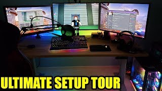 MyUsernamesThis ULTIMATE GAMING SETUP TOUR 2019 [upl. by Johnath]