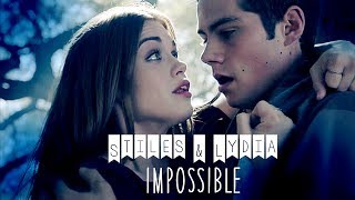 Stiles amp Lydia  Impossible 4x01 [upl. by Rico962]