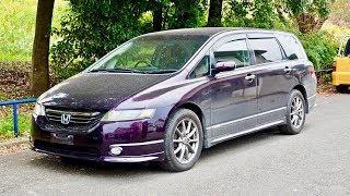 2003 Honda Odyssey Absolute RB1 Canada Import Japan Auction Purchase Review [upl. by Twelve]