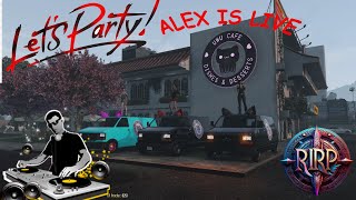 GTA V RP Live Stream  UWU CAFE PARTY  ALEX IS LIVE [upl. by Llednahs]