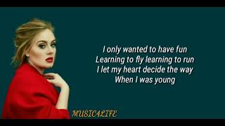 Adele  Million Years Ago Lyrics [upl. by Ennahteb605]