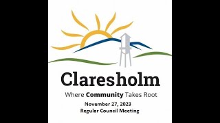 Claresholm Town Council [upl. by Fiore]