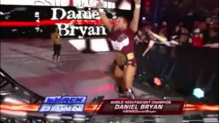 Daniel Bryan Enters with Chris Benoit Theme Song RIP [upl. by Allebasi754]