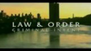 Law amp Order Criminal Intent Theme Season Six UK Version [upl. by Borszcz]