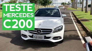 BRCARRO  Teste Mercedes C200 [upl. by Nerehs226]