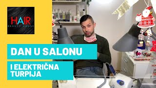 dailyvlog 25  DAN U SALONU I SVE O ELEKTRIČNIM TURPIJAMA [upl. by Hafler]