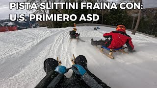 Pista Slittini Fraina con US Primiero ASD [upl. by Asiuol]