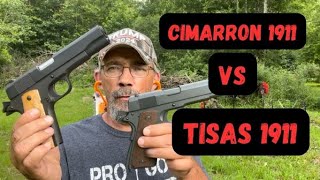 TISAS 1911A1 US Army VS CIMARRON M1911A1 45acp [upl. by Spiegel]