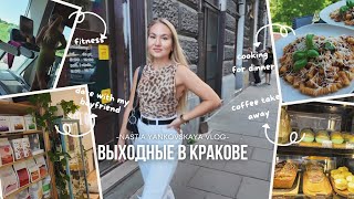 Krakow Vlog Выходные в городе фитнес динозавры вечерняя прогулка по набережной [upl. by Pammi]