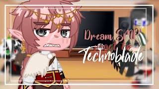 dream smp reacts to technoblade  gacha club [upl. by Akcinat]