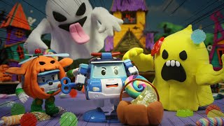 Halloween Ghost│Robocar POLI 🎃Happy Halloween🎃│Kids Hallween Music│Robocar POLI TV [upl. by Dee]