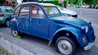 Лозанна кабриолет Exterior and Interior Review of Citroen 2CV6 Spécial Club 1983 Cabrio Lausanne [upl. by Naols963]