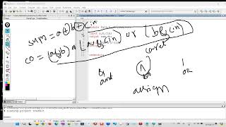 Exp3 4bit rca using 1bit fa part2Code [upl. by Burty375]