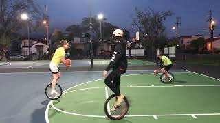 Unicycle Basketball Knockout [upl. by Eseyt]