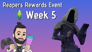 The Sims 4  Reaper Rewards Event Week 5 💀 Completed  Download [upl. by Eibob427]