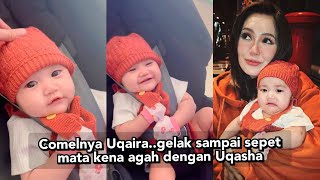 Video Dan Gambar Terbaru Anak Uqasha Senrose Dan Kamal Adli Hawra Uqaira Buat Ramai Geram [upl. by Norym]