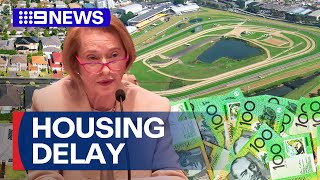 Sale plans of Rosehill Racecourse to build new homes pushed against  9 News Australia [upl. by Floridia]