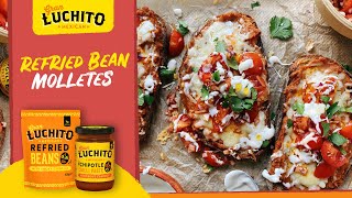 How To Make Mexican Molletes A Great Mexican Snack  Gran Luchito [upl. by Ormand]