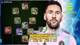 time perfeito na formação 433 com 2 sa🔥 a melhor formação secreta do efootball2024mobile [upl. by Laurens764]