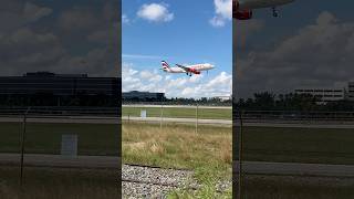 AVIANCA LACSA Retro Livery Landing Plane spotting at Miami International Airport [upl. by Erodisi]