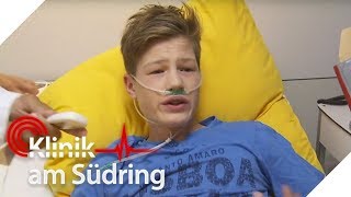 Was ist in Lukas Lunge dass er kaum noch Luft bekommt  Klinik am Südring  SAT1 TV [upl. by Anirehs]