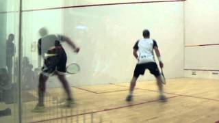 Gregory Gaultier vs Amr Shabana  Edmonton Squash Exhibition  Final [upl. by Nafri]