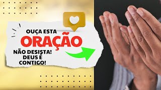 HÁ ESPERANÇA PRA VOCÊ Nunca Desista Deus Está ao Seu Lado Oração Mensagem Esperança Fé [upl. by Nosnaj]