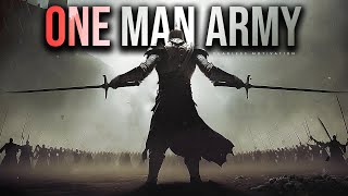 THIS SONG is for all of you FIGHTING BATTLES ALONE Official Lyric Video  ONE MAN ARMY [upl. by Eseer277]