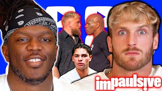 Logan Paul amp KSI on Jake Paul vs Mike Tyson Ryan Garcia Meltdown Getting RKO’d by Randy Orton 410 [upl. by Trometer]